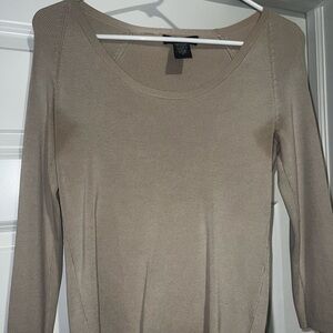 Long sleeve fitted top